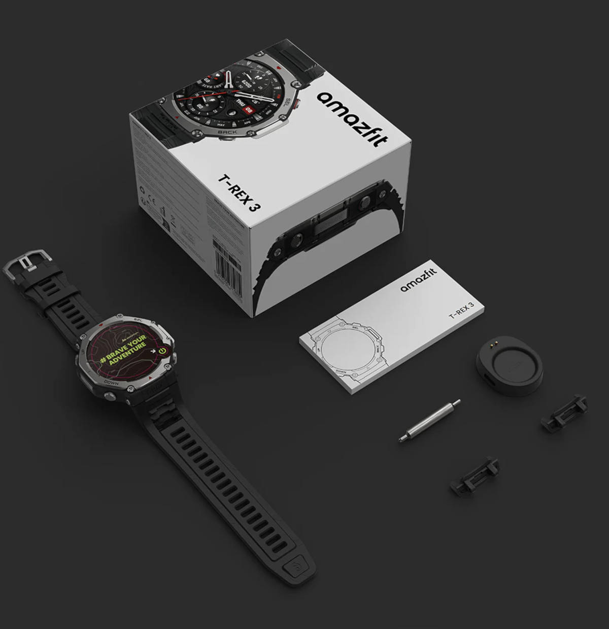 Amazfit T-Rex 3. Imagen: Amazfit