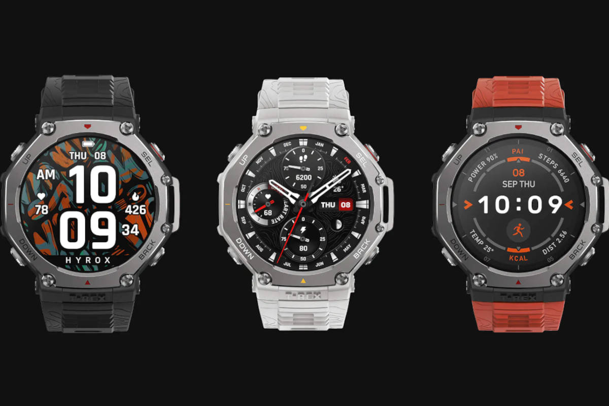 Amazfit T-Rex 3. Imagen: Amazfit