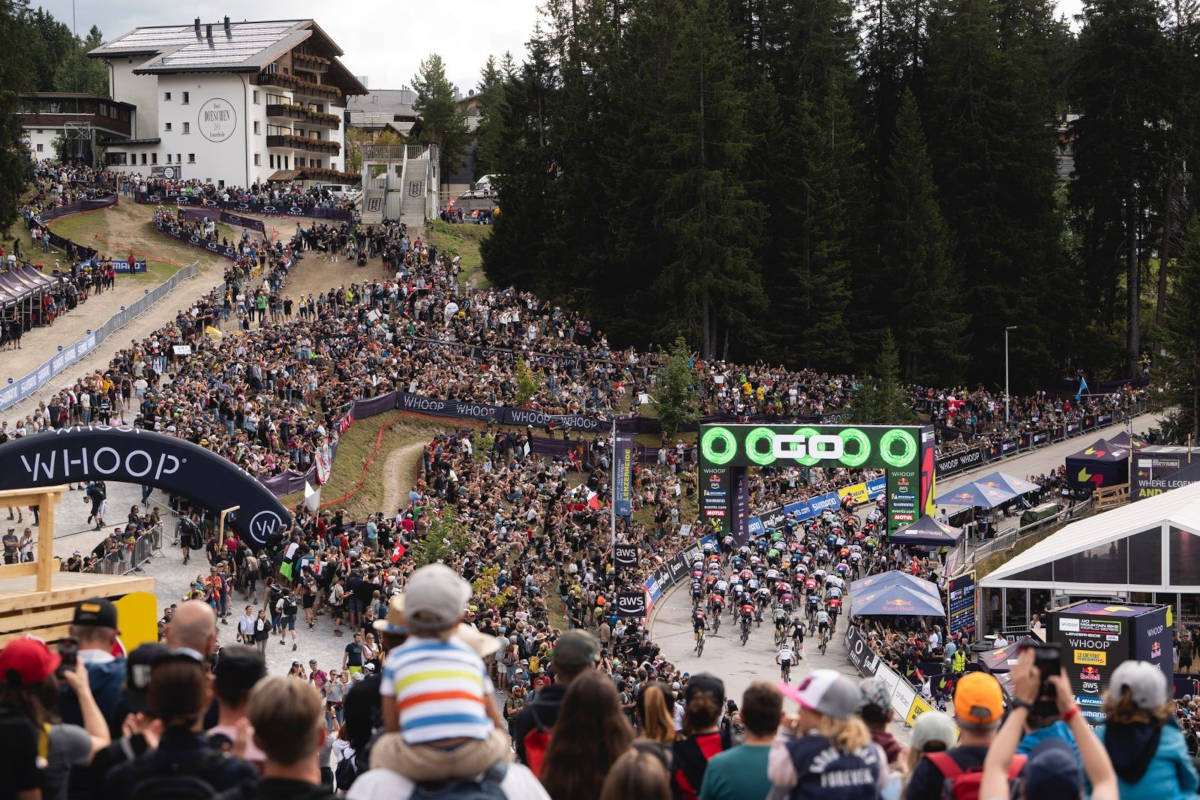 Copa del Mundo de MTB. Imagen: WHOOP UCI Mountain Bike World Series