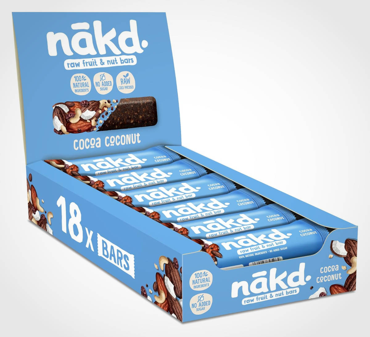 Barritas Nākd de coco. Imagen: Nākd