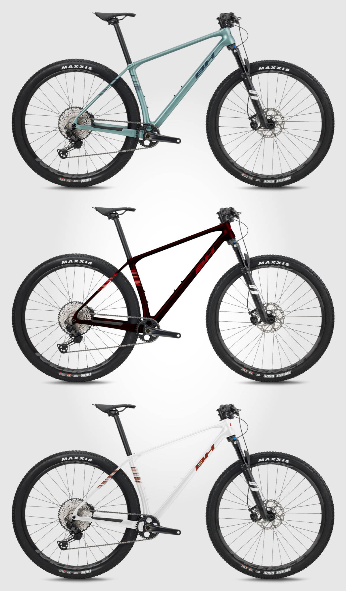 Gama de colores. Imagen: BH Bikes