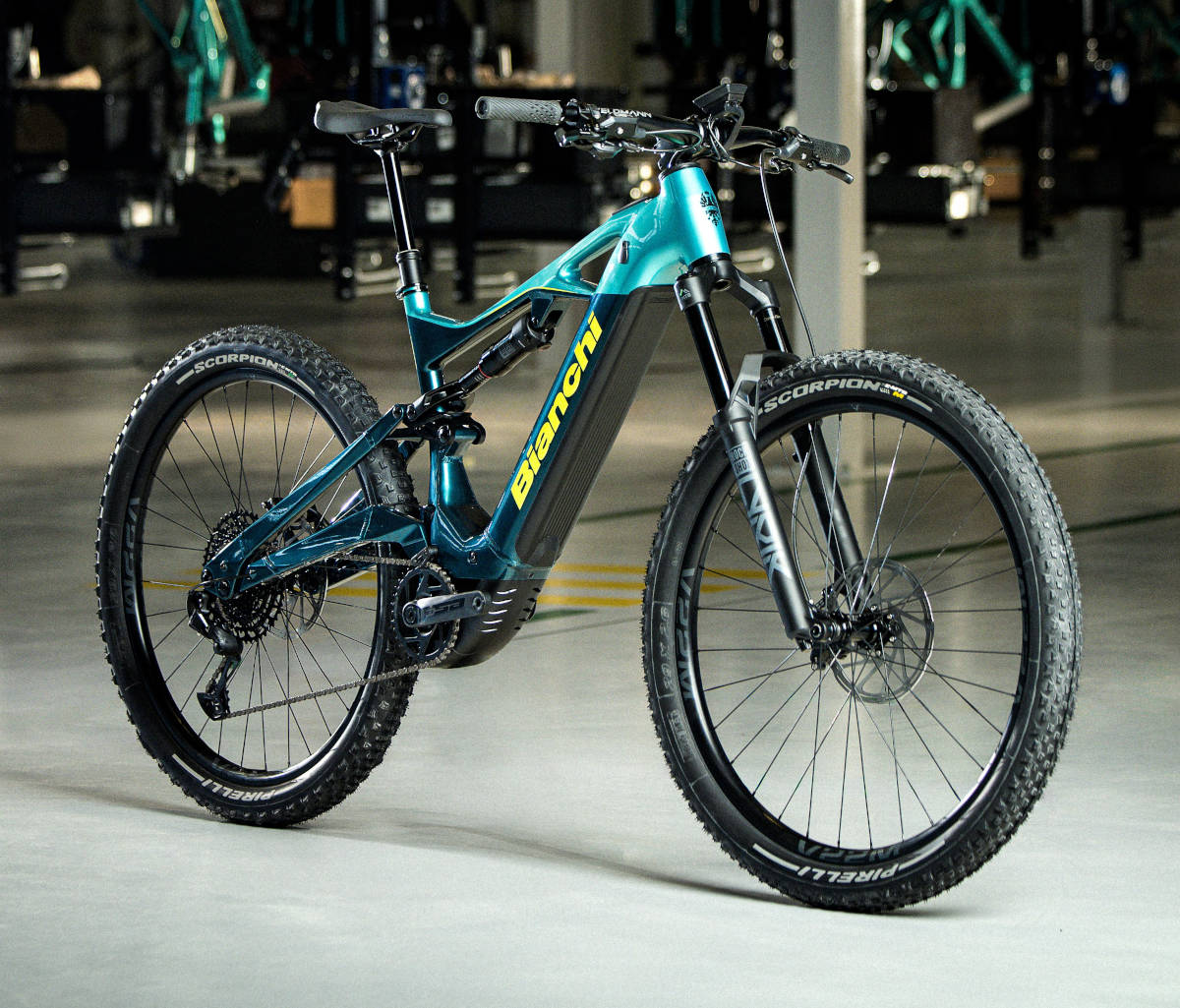 Bianchi e-Vertic FX. Imagen: Bianchi