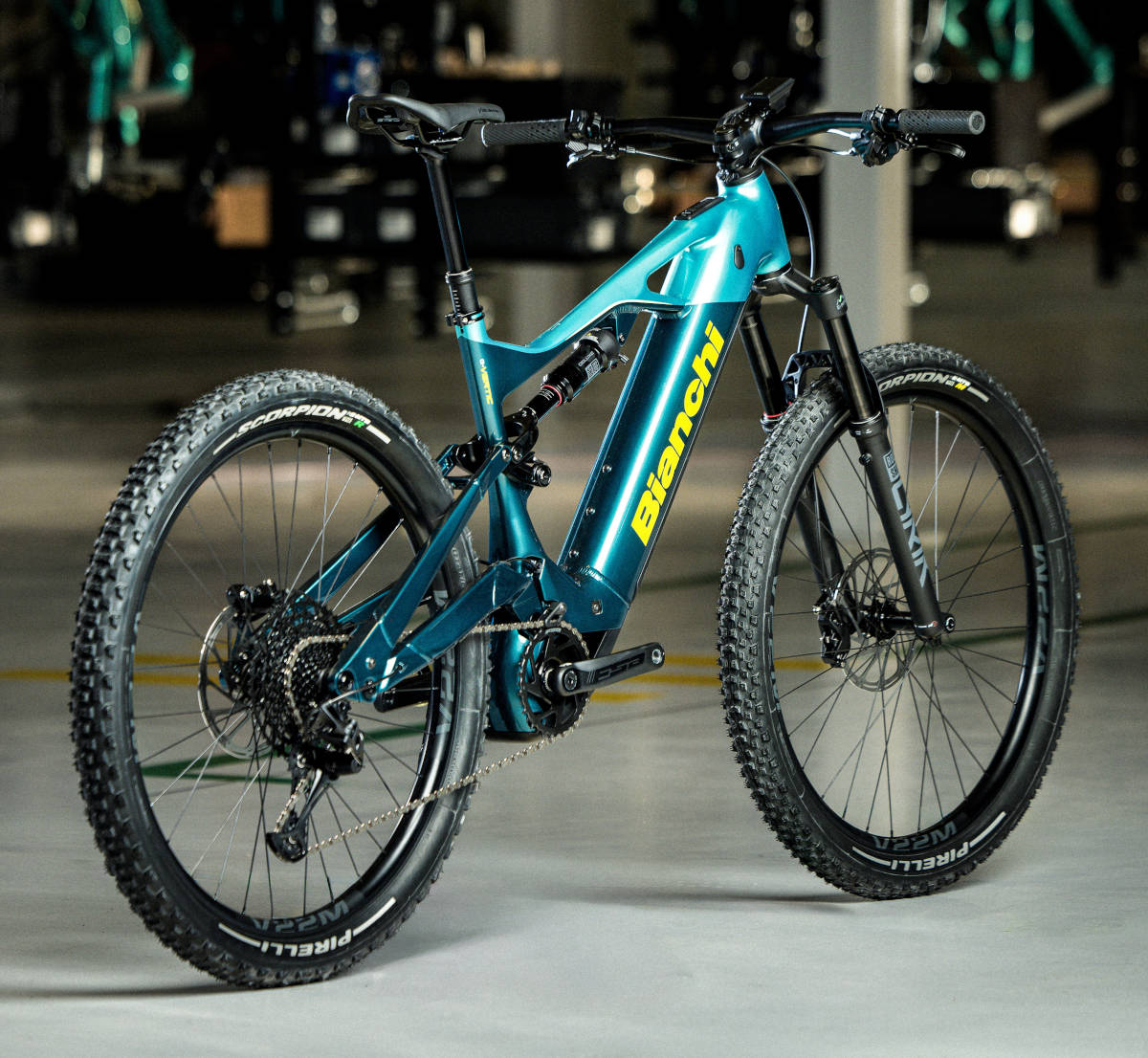 Bianchi e-Vertic FX. Imagen: Bianchi