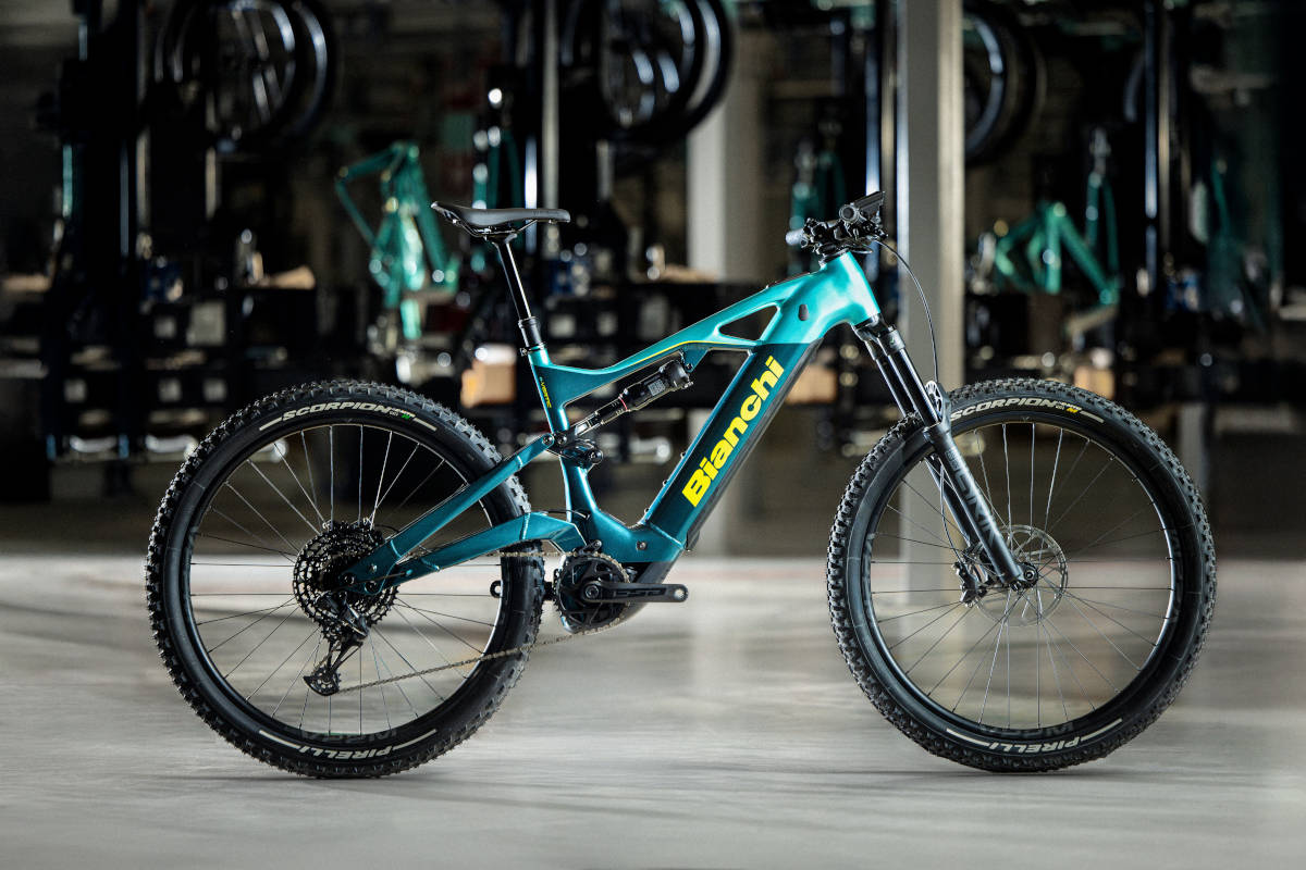 Bianchi e-Vertic FX. Imagen: Bianchi