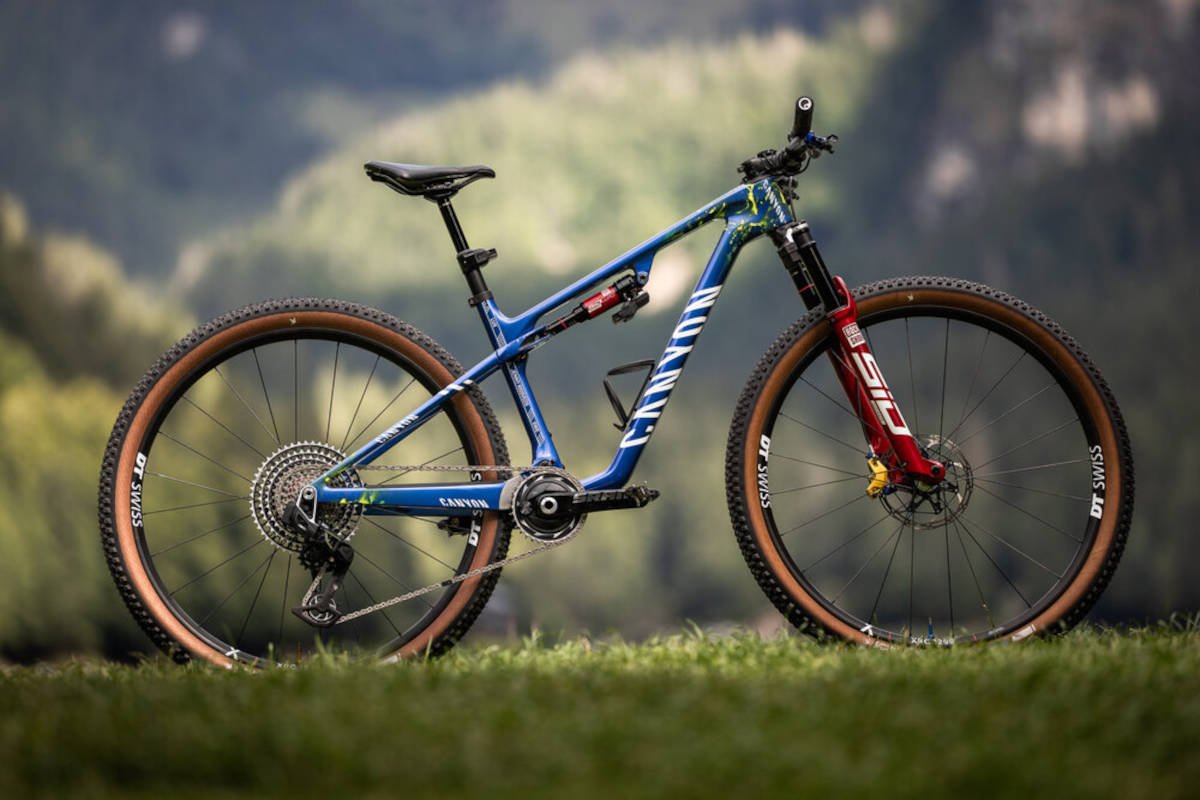 Canyon Lux World Cup CF de Jenny Rissveds. Imagen: Canyon / Boris Beyer