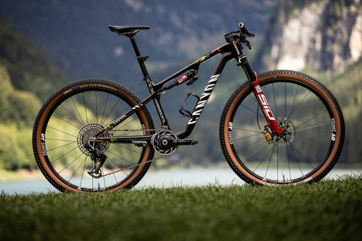 Canyon Lux World Cup CF de Luca Schwarzbauer. Imagen: Canyon / Boris Beyer