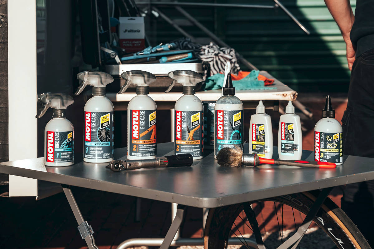 Gama Motul Bike Care. Imagen: Motul