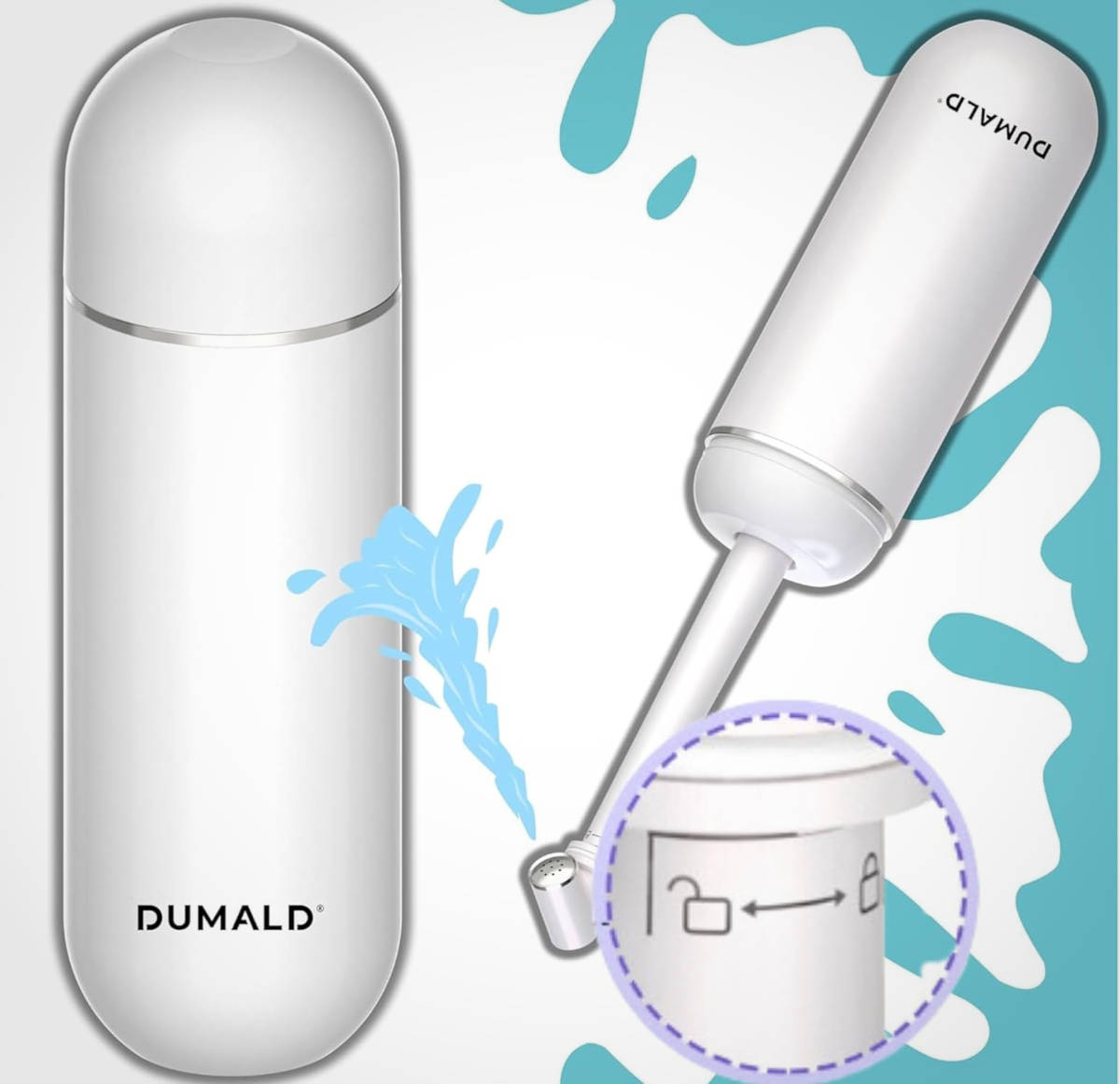 Bidé portatil. Imagen: Dumald