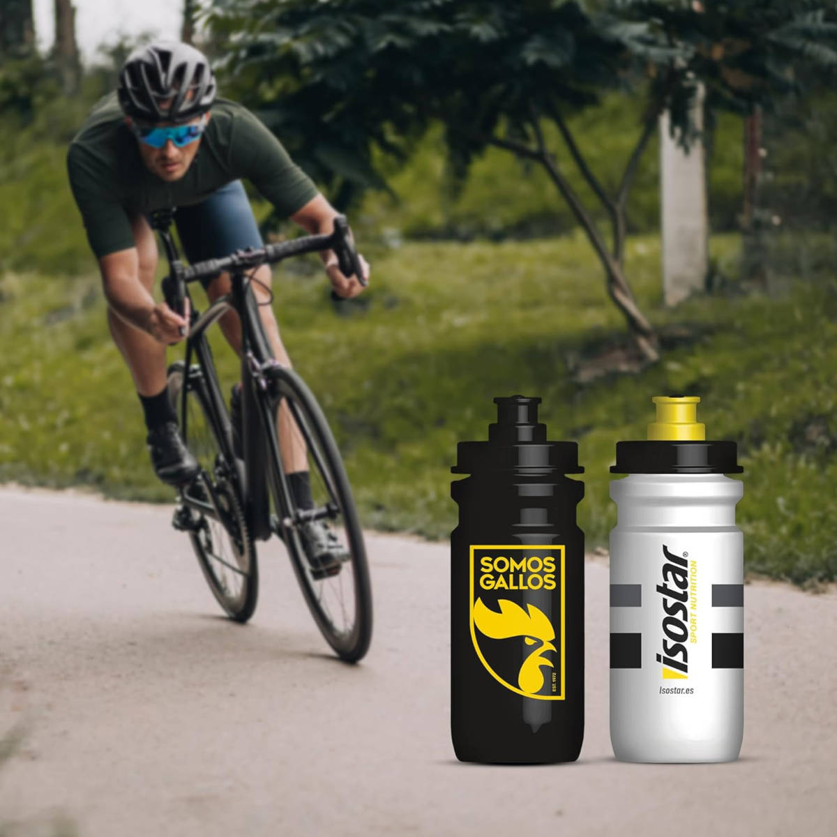 Bidón de hidratación Isostar de 600 y 750 ml. Imagen: Isostar