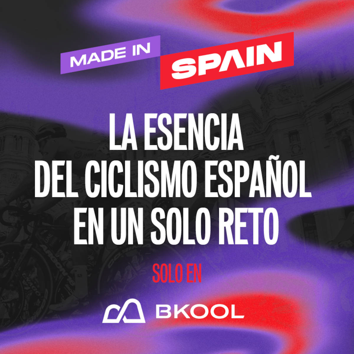 Evento virtual 'Made in Spain: Best Routes Challenge'. Imagen: BKOOL