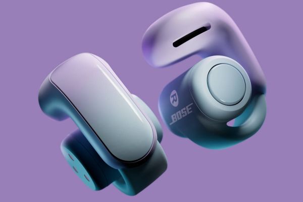Los Bose Ultra Open Earbuds estrenan dos colores exclusivos: Lila Claro y Atardecer Iridiscente