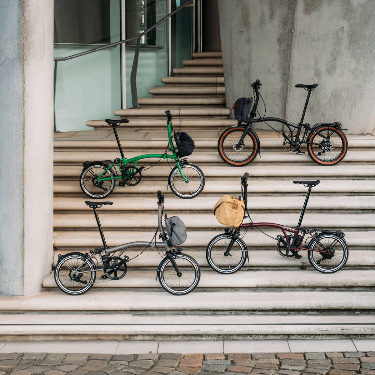 Gama Brompton Electric e-Motiq. Imagen: Brompton