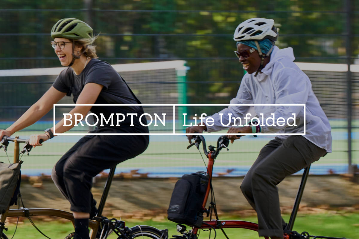 Campaña ‘Life Unfolded’. Imagen: Brompton