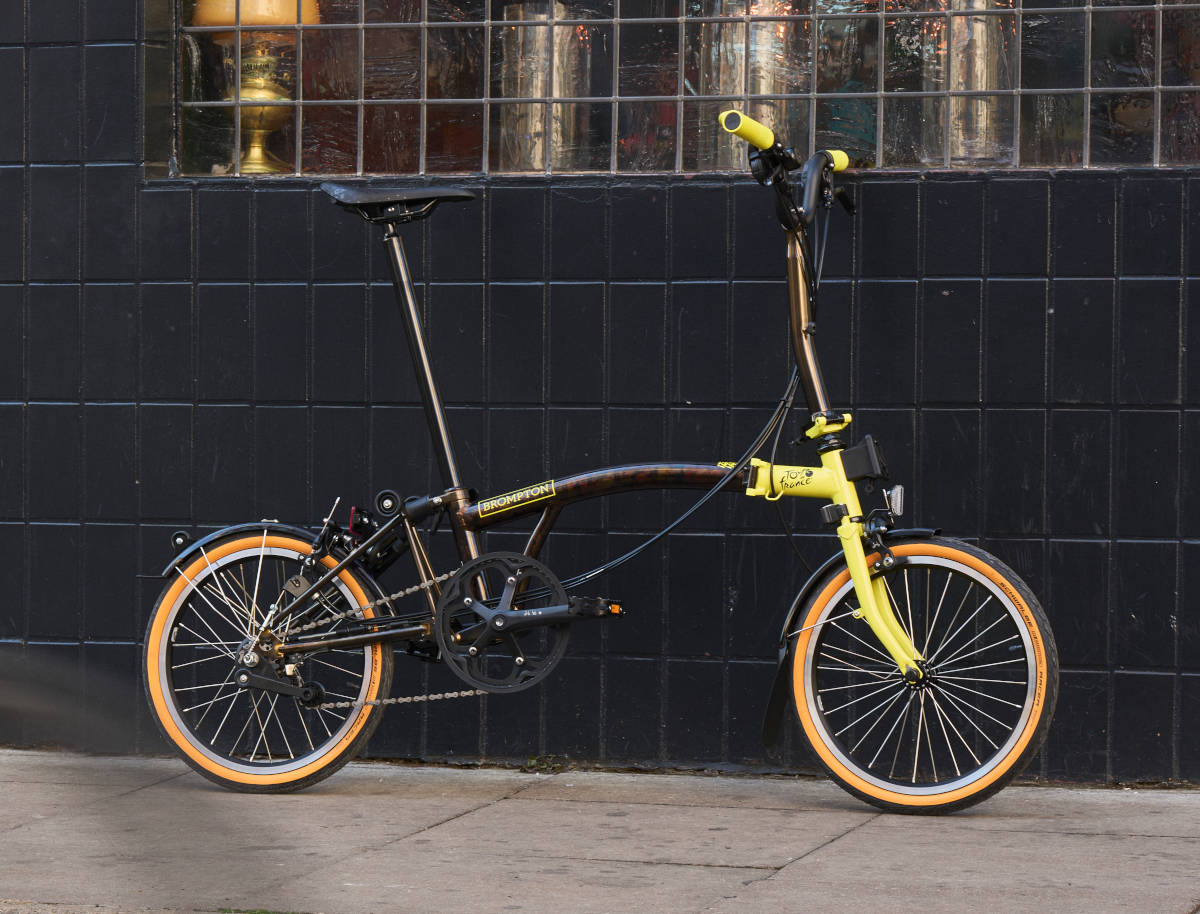 Brompton C Line Tour de France. Imagen: Brompton