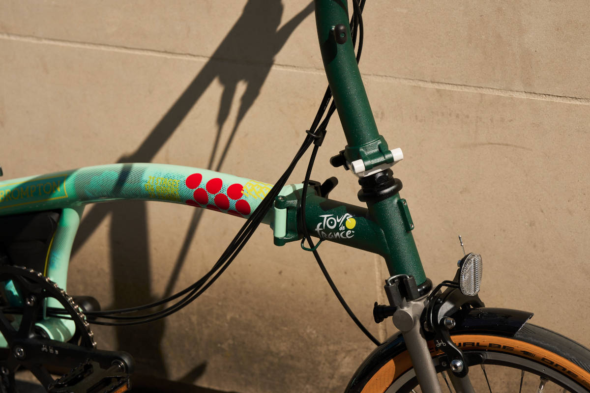 Brompton P Line Tour de France. Imagen: Brompton