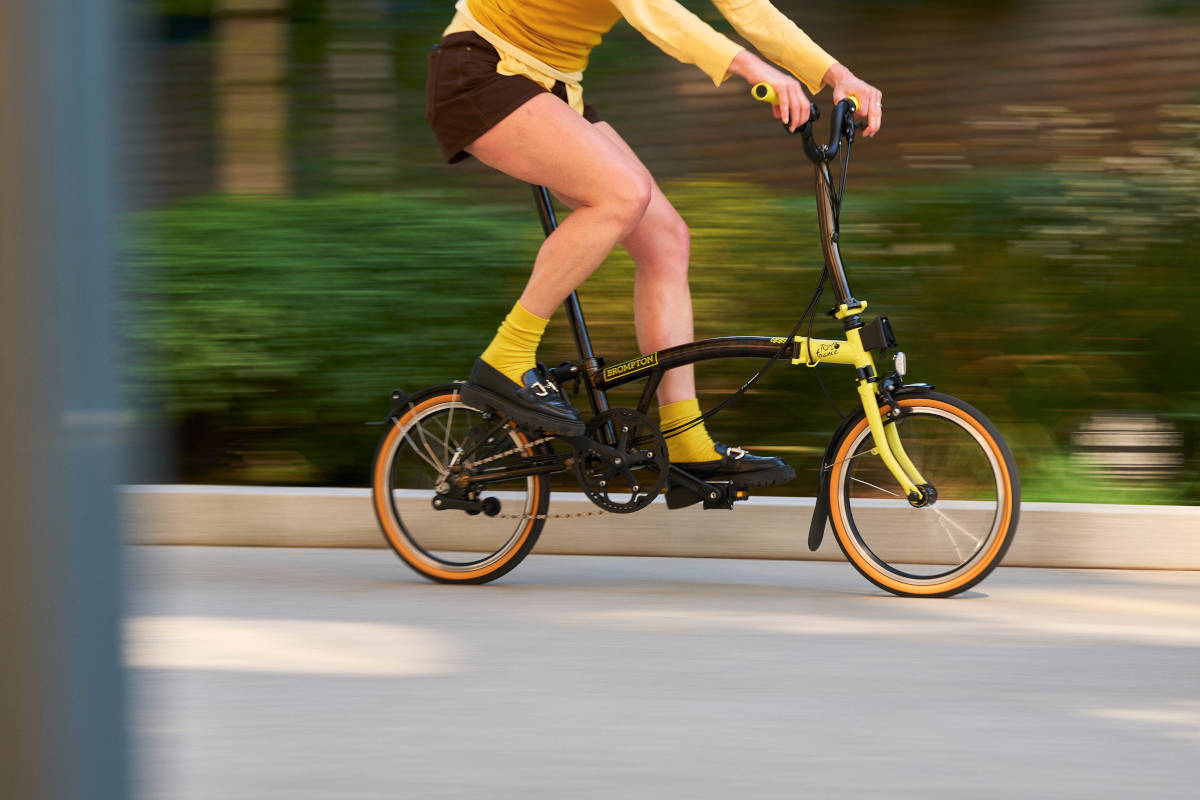 Brompton C Line Tour de France. Imagen: Brompton