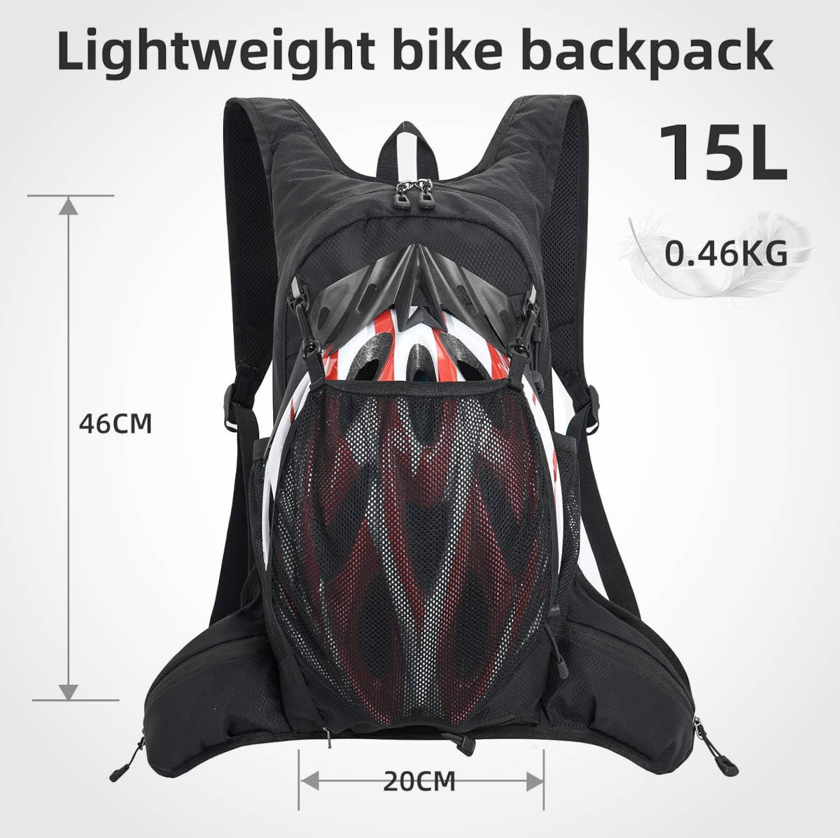 Mochila de hidratación. Imagen: Buffup