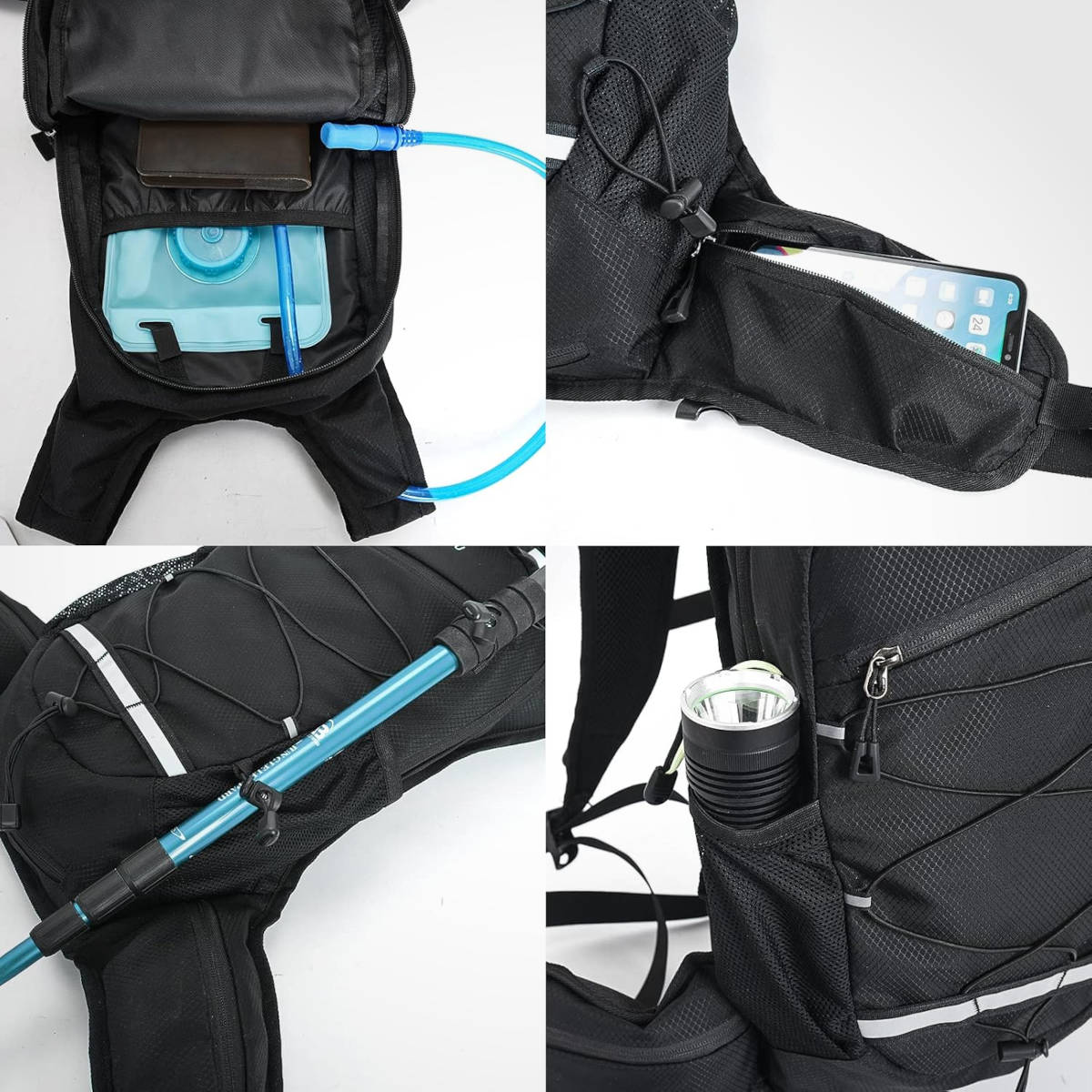 Mochila de hidratación. Imagen: Buffup