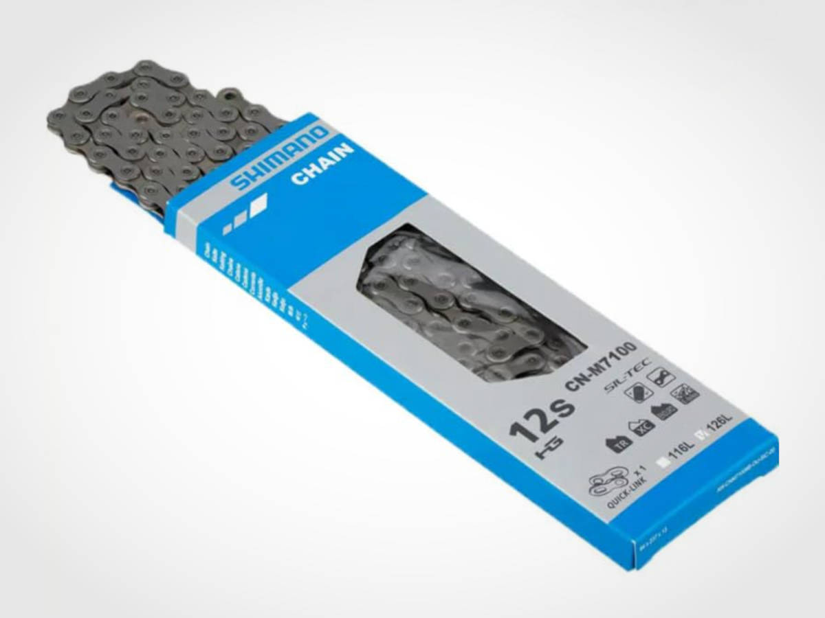 Cadena Shimano SLX M7100 de 12 velocidades. Imagen: Shimano