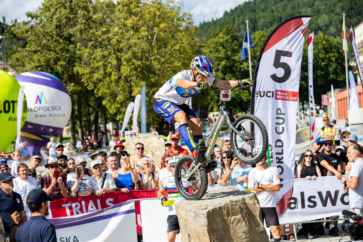 Copa del Mundo de Bici Trial. Imagen: UCI