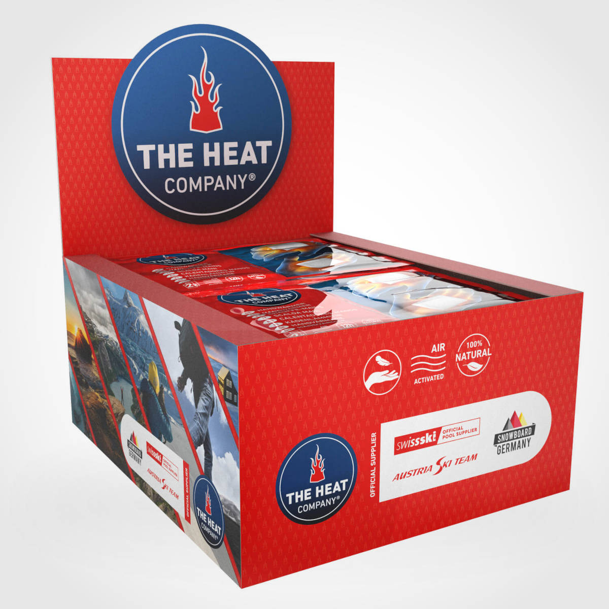 Calentadores de manos. Imagen: The Heat Company