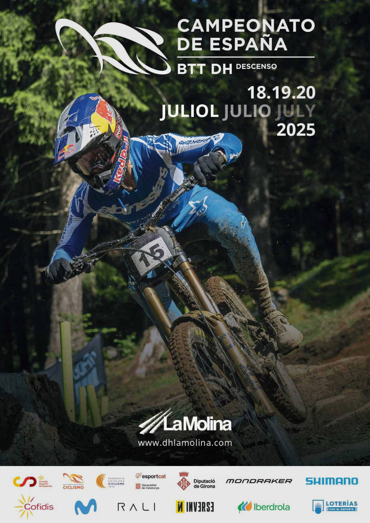 Todo listo en La Molina para el Campeonato de España de Descenso 2025: máxima rivalidad en los Pirineos