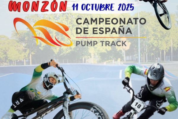Monzón se prepara para coronar a los campeones de España de Pump Track 2025