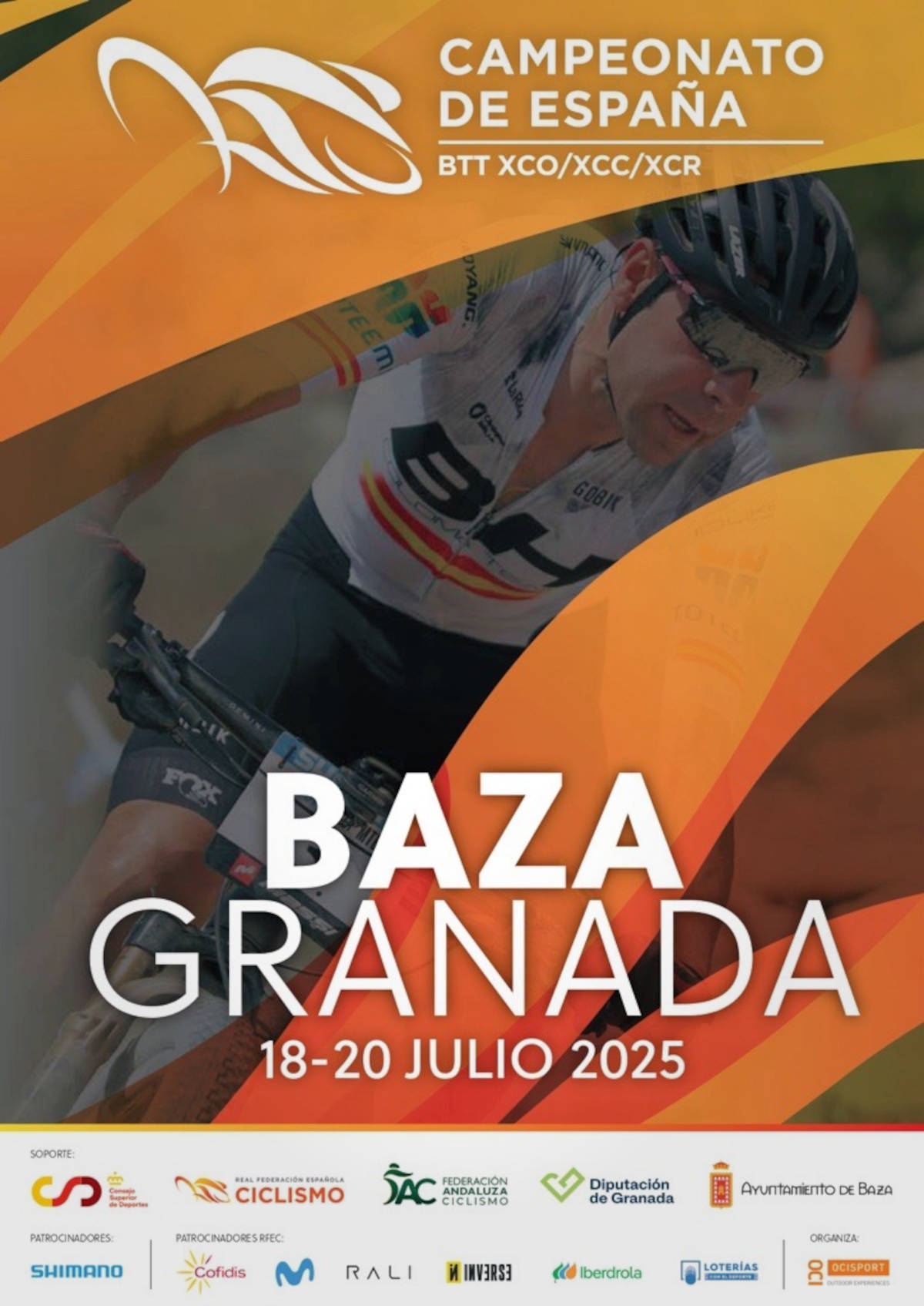Cartel oficial de la prueba. Imagen: RFEC