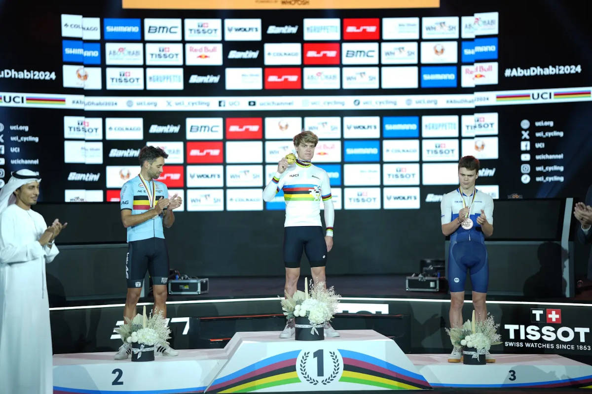 Ganadores de la edición 2024. Imagen: UCI