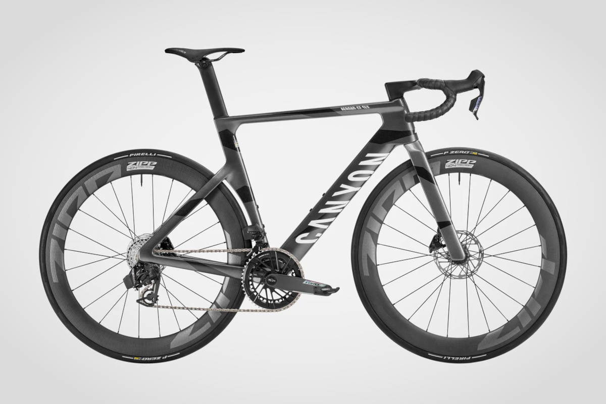 Canyon Aeroad CF SLX 8 AXS Speed. Imagen: Canyon Bicycles