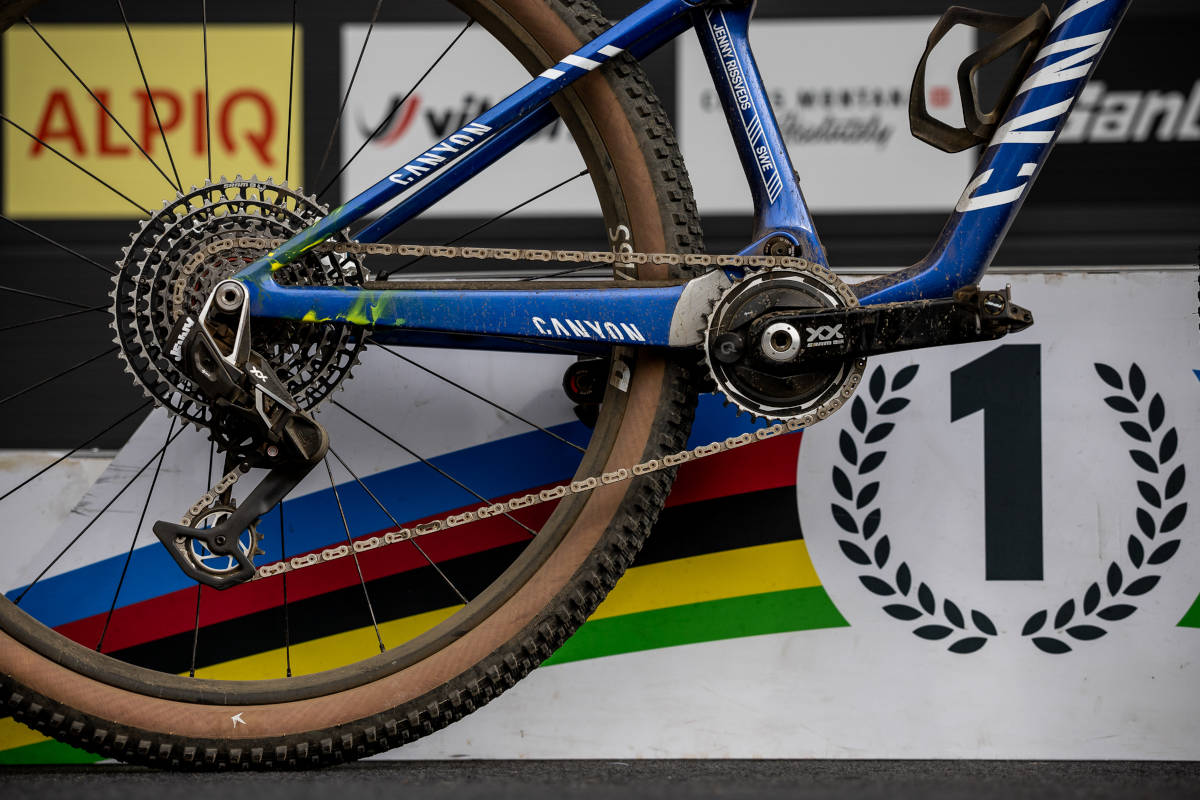 Canyon Lux World Cup CFR de Jenny Rissveds. Imagen: Canyon/Ross Bell 2025