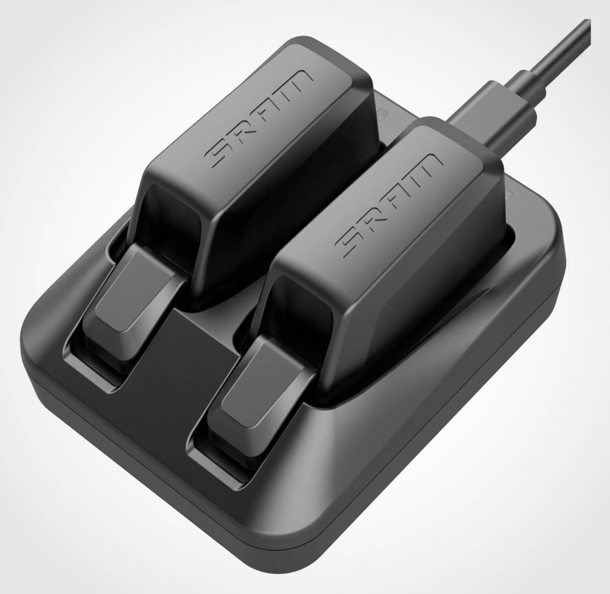 Cargador dual SRAM AXS. Imagen: Amazon