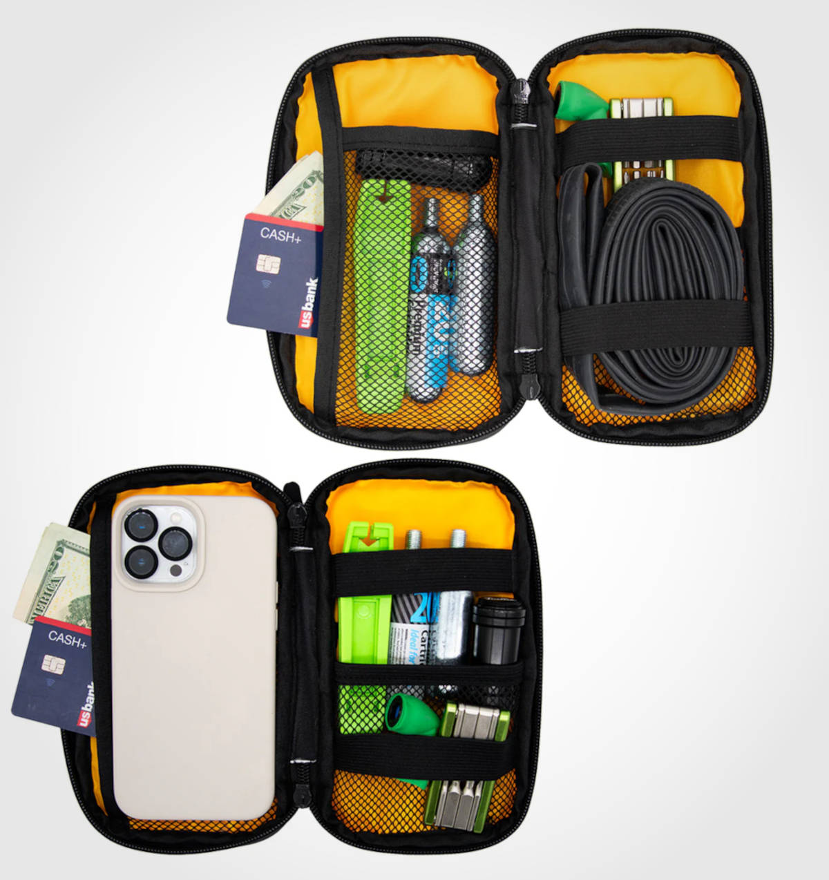 Cartera de ciclismo impermeable. Imagen: Lumiere & Co.