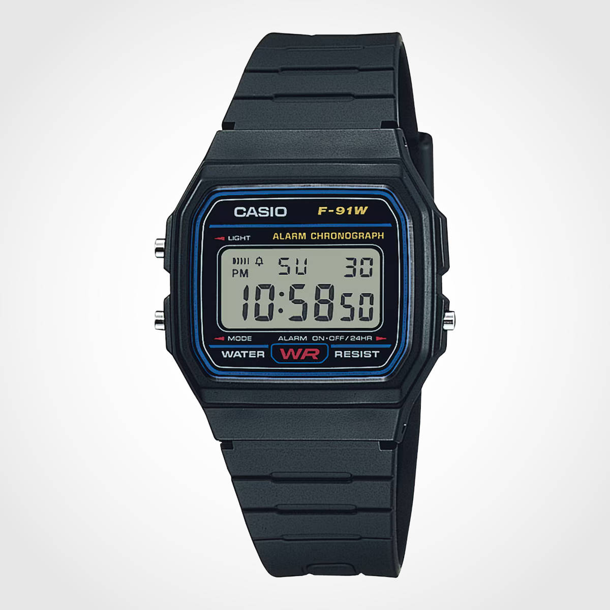 Casio F91-W. Imagen: Casio