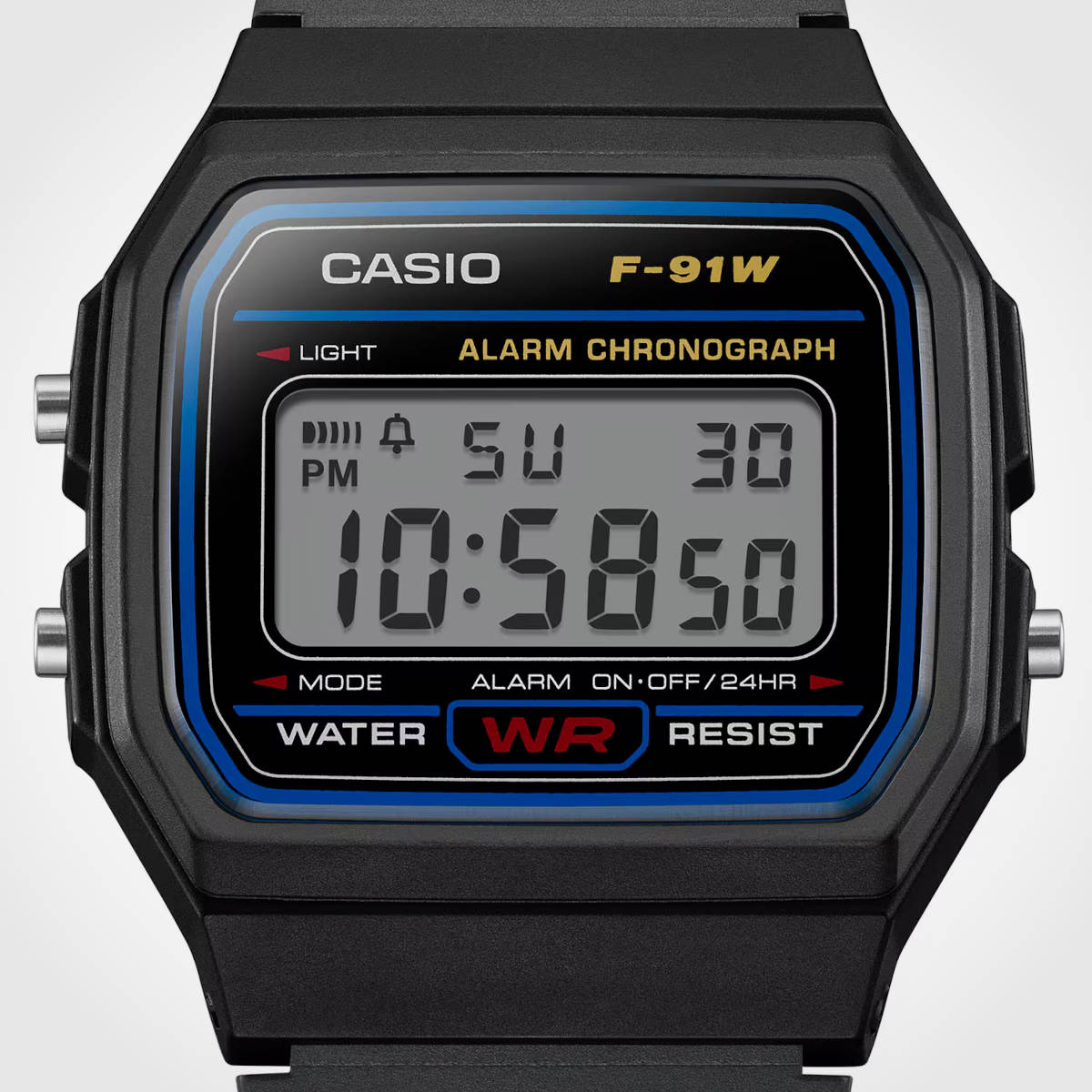 Casio F91-W. Imagen: Casio