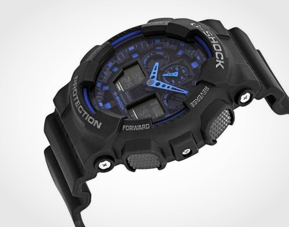 Casio G-Shock GA-100. Imagen: Casio