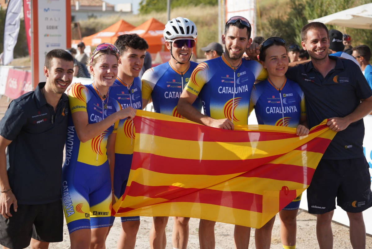 Selección catalana de XCO. Imagen: RFEC
