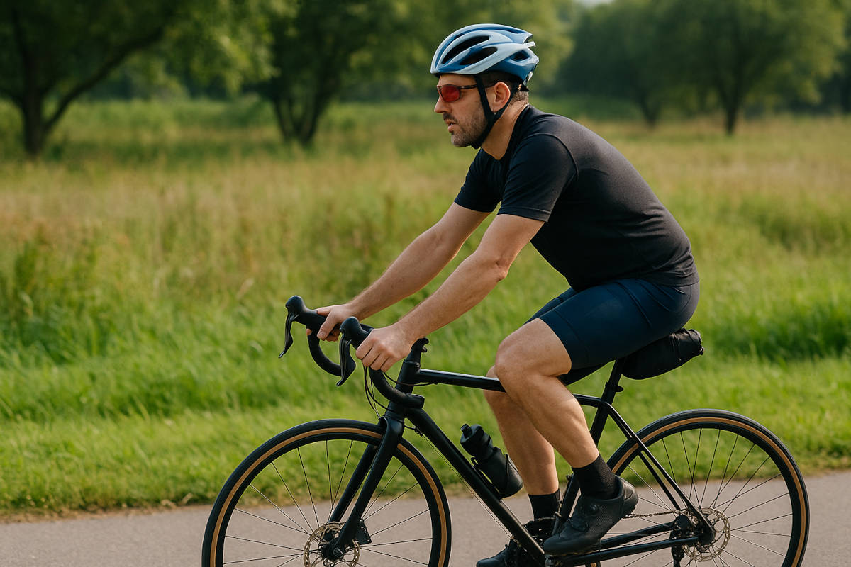 Ciclista pensando en sus problemas. Imagen: TodoMountainBike