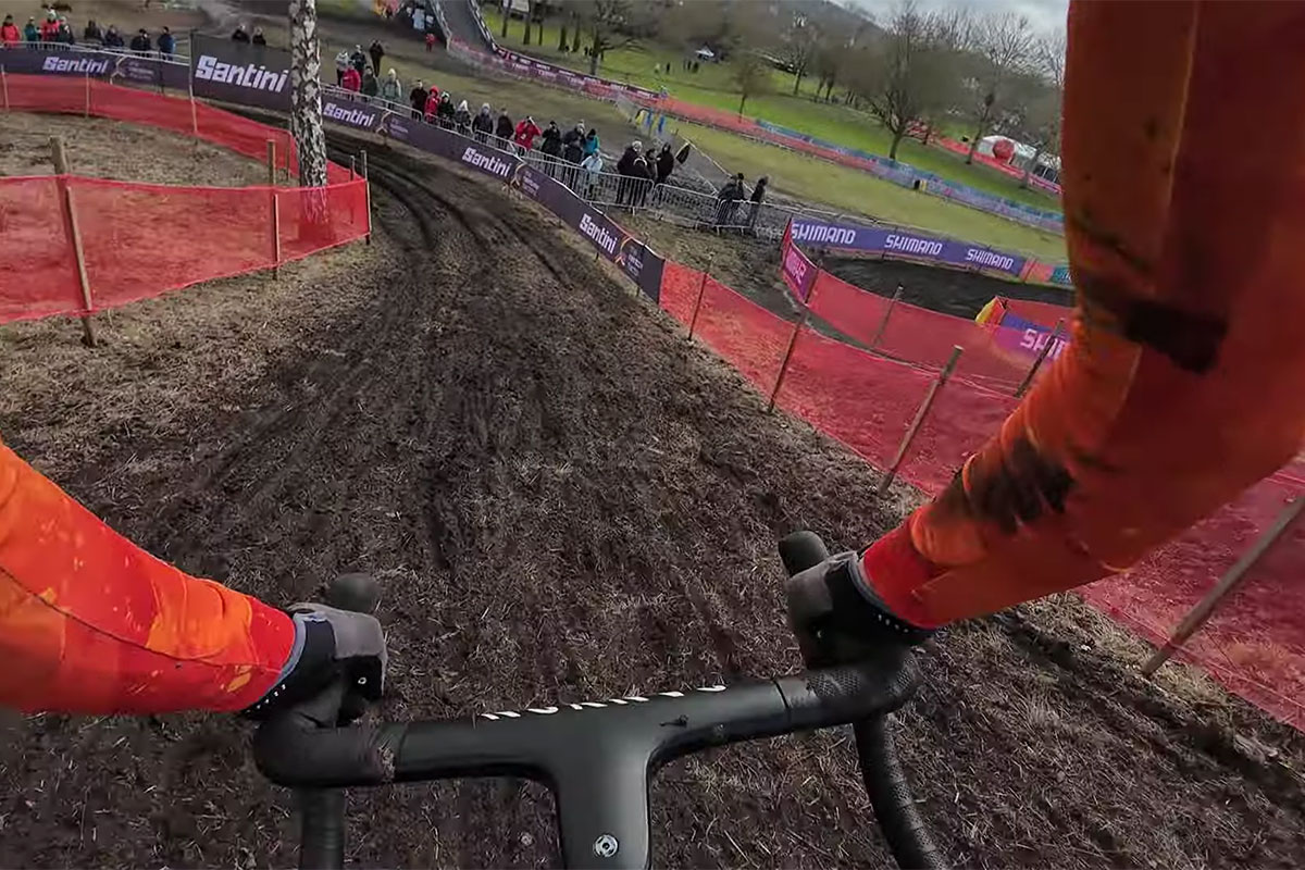 Campeonato del Mundo de Ciclocross 2025: el circuito de Liévin desde la bicicleta de Puck Pieterse