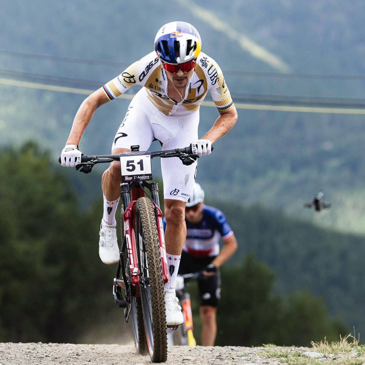 Tom Pidcock. Imagen: WHOOP UCI Mountain Bike World Series