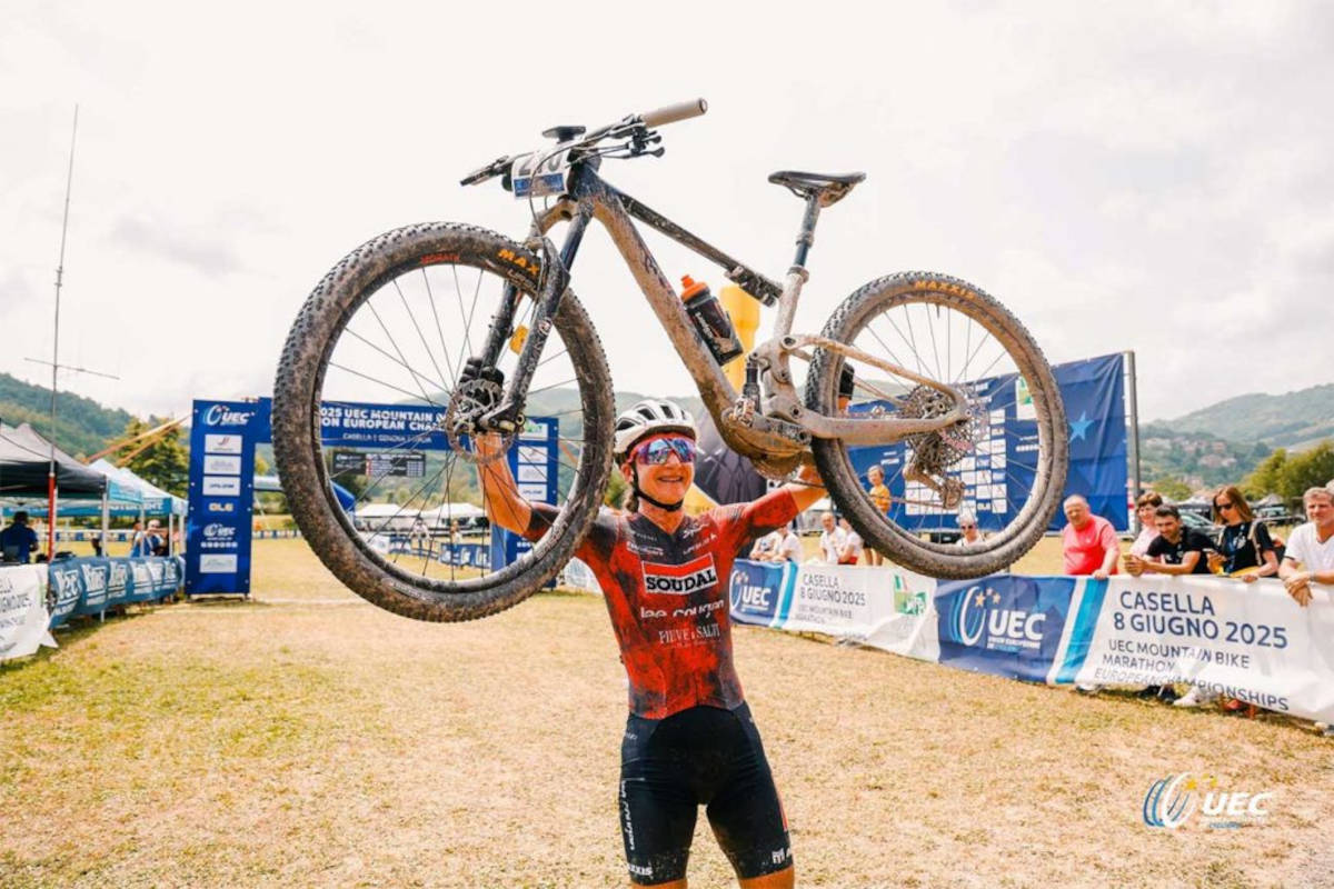 Adelheid Morath. Imagen: UEC Cycling