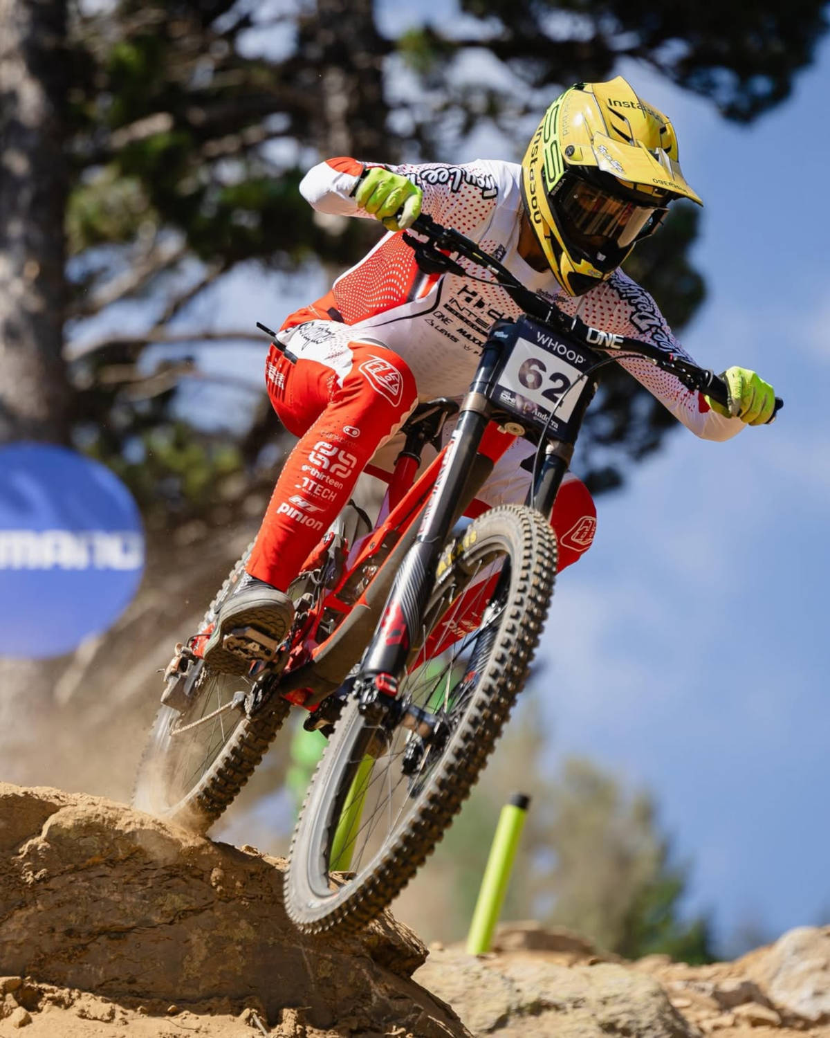 Juan Muñoz. Imagen: WHOOP UCI Mountain Bike World Series