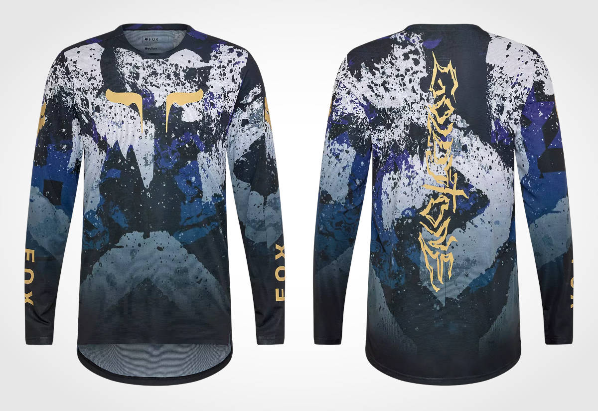 Camiseta Flexair Goldstone Limited Edition. Imagen: Fox Racing