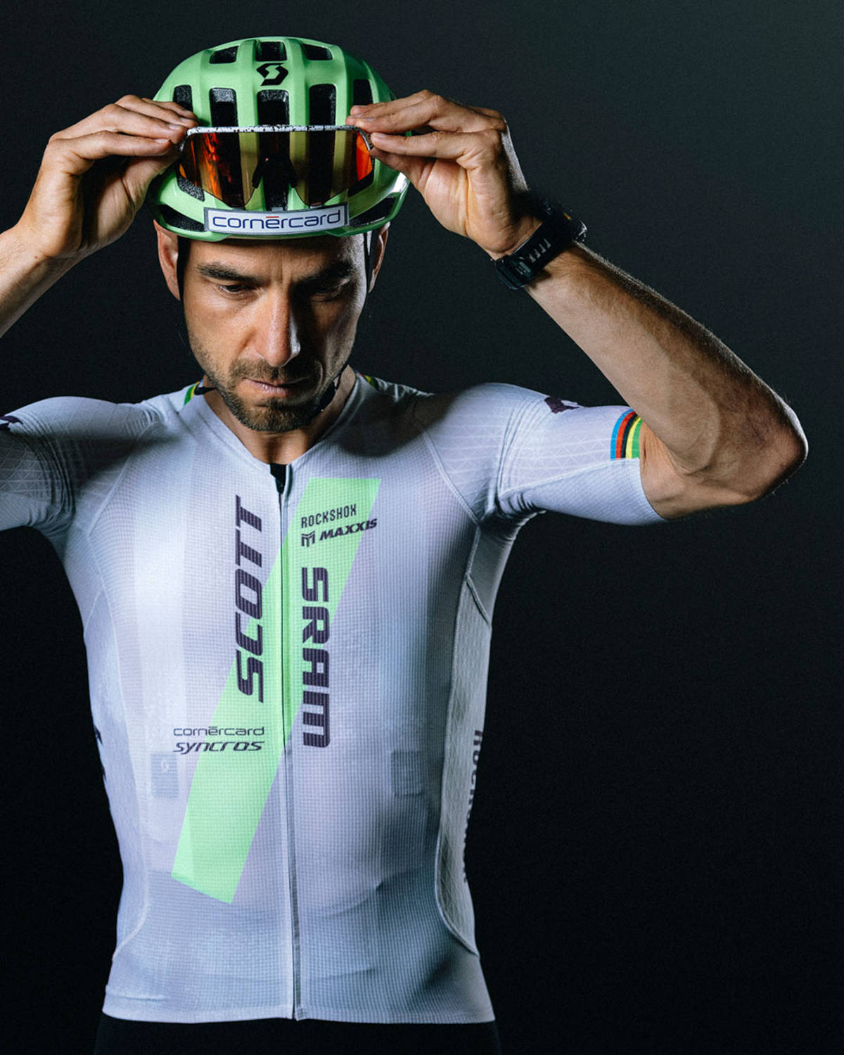 Nueva equipación del equipo. Imagen: SCOTT-SRAM MTB Racing Team