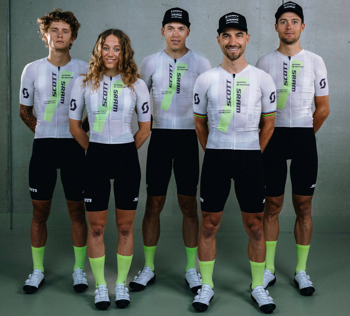 Integrantes del equipo. Imagen: SCOTT-SRAM MTB Racing Team
