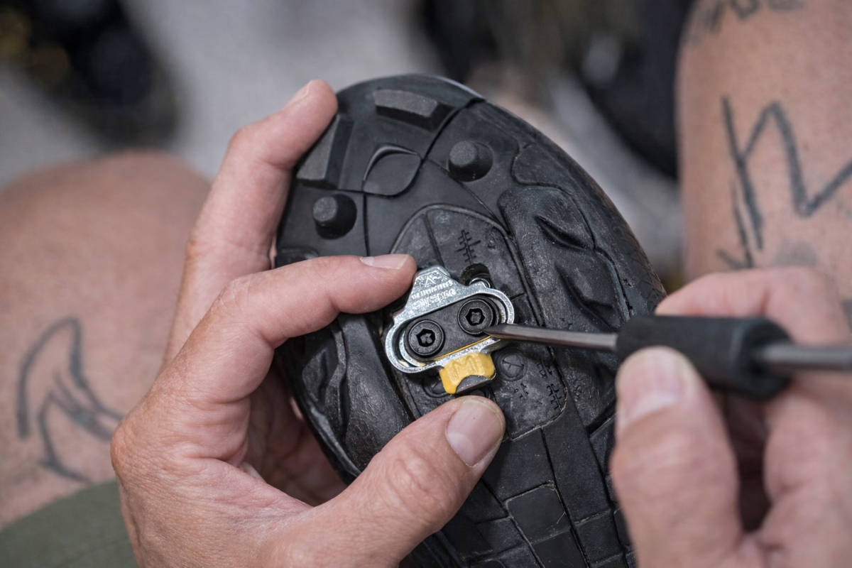 Ajuste de calas SPD. Imagen: TodoMountainBike