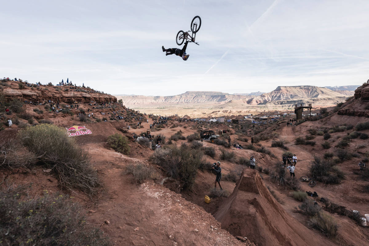 Szymon Godziek en la edición de 2024. Imagen: Bartek Wolinski / Red Bull Content Pool