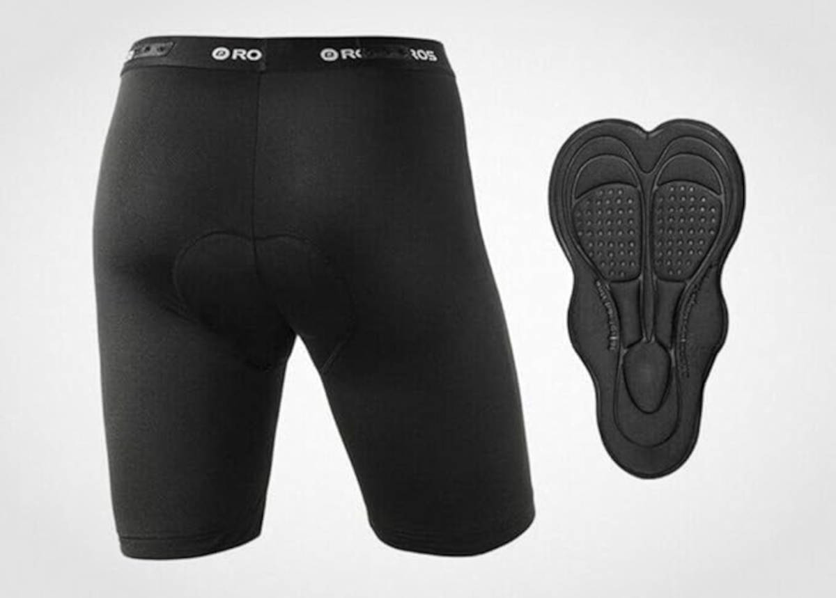 Conjunto de pantalón corto y culotte interior. Imagen: Rockbros