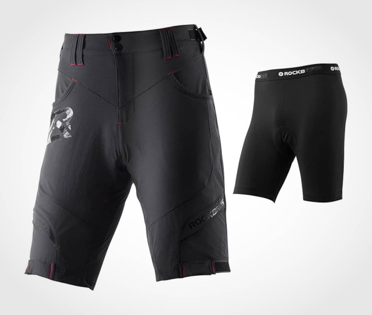 Conjunto de pantalón corto y culotte interior. Imagen: Rockbros
