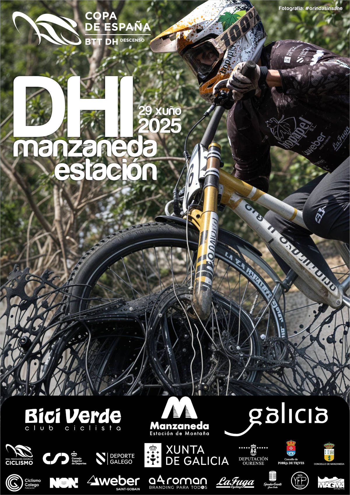 Cartel oficial de la prueba. Imagen: RFEC